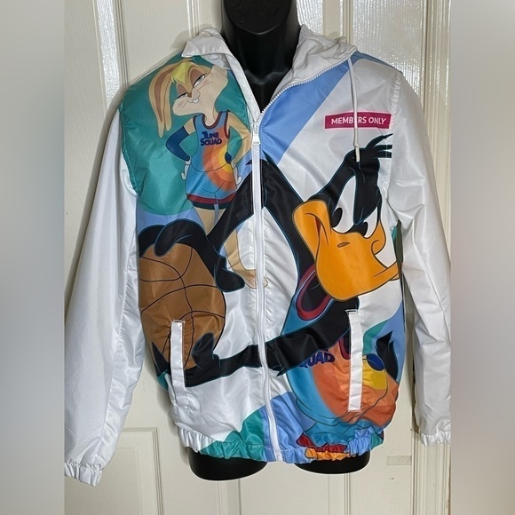Windbreaker Jacket Sz S, Space Jam: A New Legacy - branded 'Members Only'‌‌‌‍‍‍‍ - Picture 4 of 12